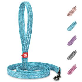 Recycled Cotton Dog Leash 10 Ft Eco Friendly Collar for Small Medium Large Dogs Reflective Dog Strong Leashes for Large Breed Dogs Puppy Leash
